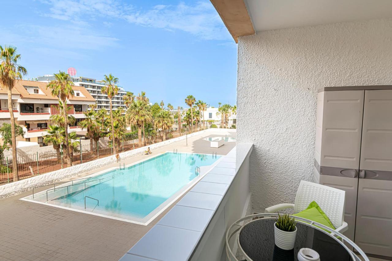 Go2Tenerife Apart'Lotus Pool Beach 400M Playa de las Américas Eksteriør billede